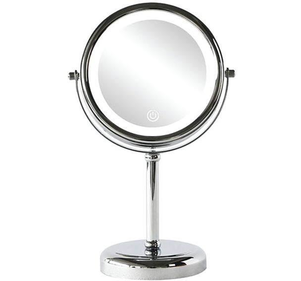 Miroir lumineux led gross x5 pivotant