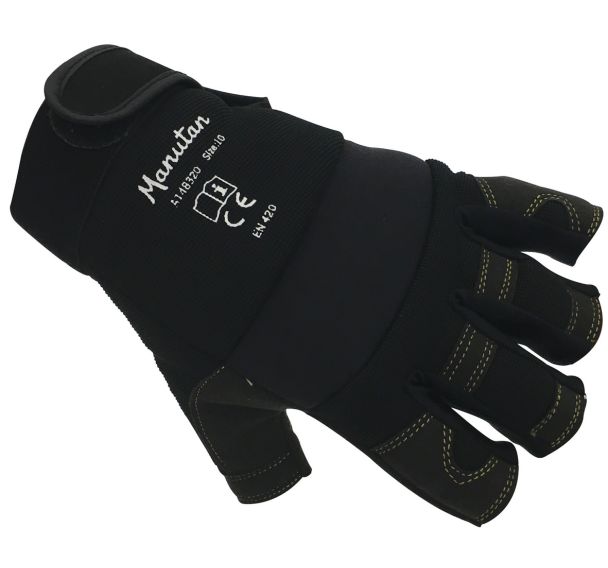 Mitaines confort 5 doigts ouverts - Manutan Expert