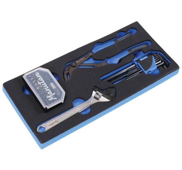 Module 1/3 avec 4 outils de serrage - Manutan