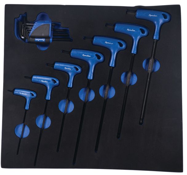 Module 2/3 avec 2 jeux de clés mâles - Manutan