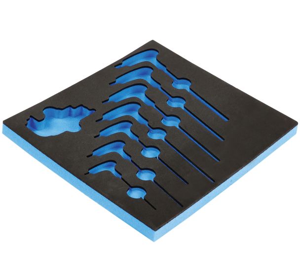 Module 2/3 vide pour 2 jeux de clés mâles - Manutan