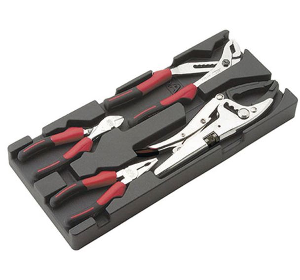 Module 4 pinces etau,multiprise,demi-ronde doite,universelle