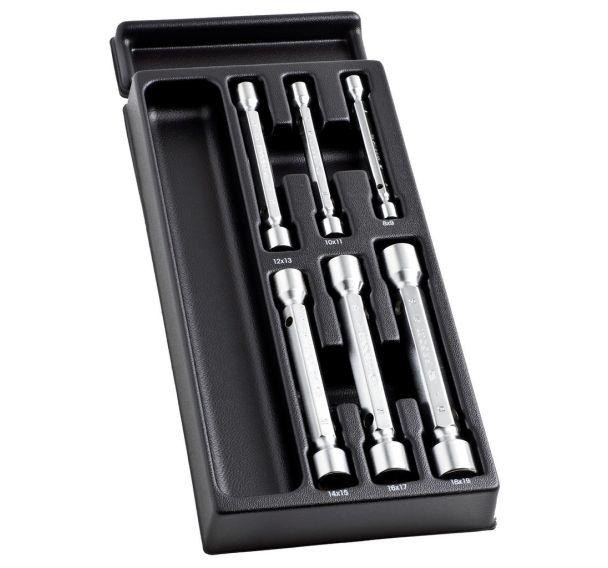 Module 6 clés à tube forgées de 8 à 19 mm