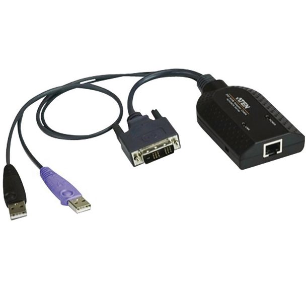 Module KVM Cat5 DVI et USB virtual media ATEN
