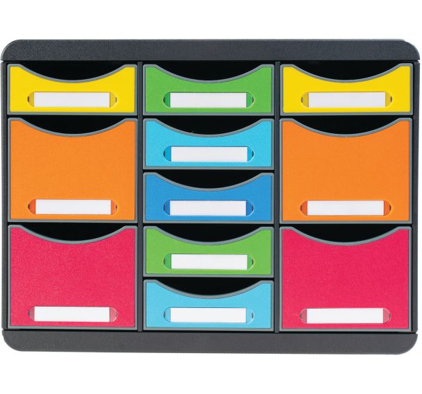 Module Storebox Multi 11 tiroirs Iderama - Arlequin