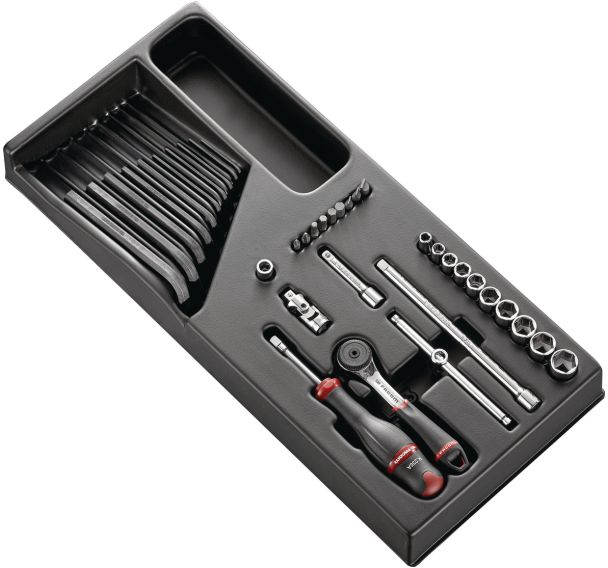 Module cliquet douilles 1/4''