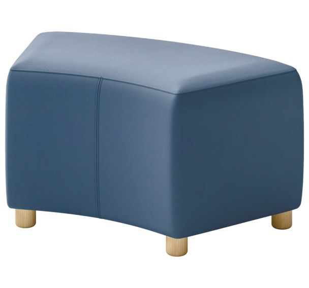 Module courbe Joris tissu enduit PVC