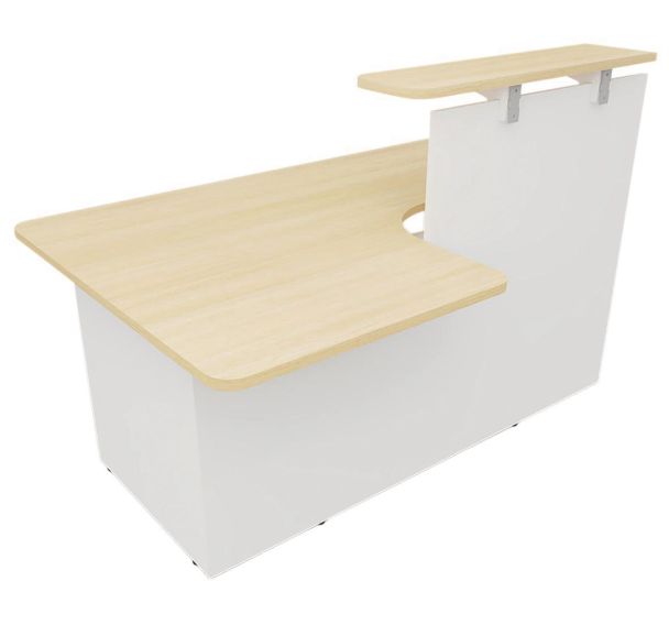 Module d'extrémité gauche avec PMR à gauche chêne clair