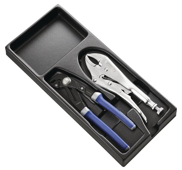 Module de 2 pinces multiprise entrepassée / étau