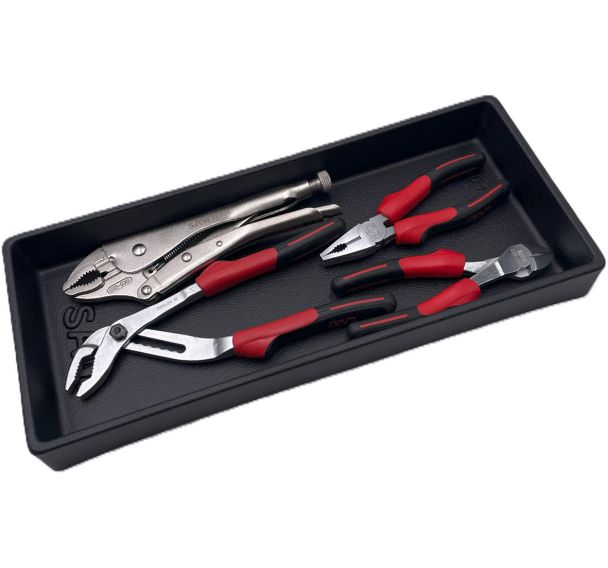 Module de 4 pinces chromees