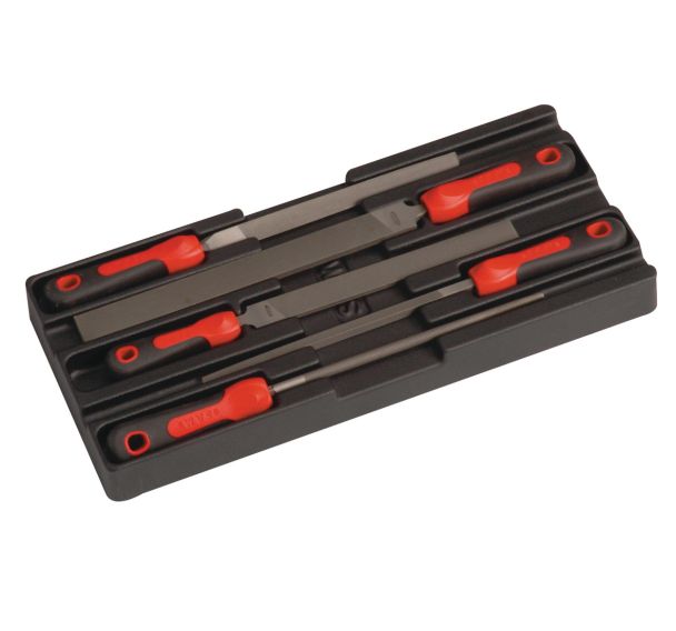 Module de 5 limes emmanchées bi-matière