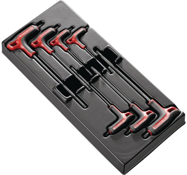 Module de 7 clés mâles en T Torx