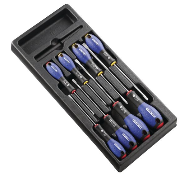 Module de 8 tournevis fente-Phillips®