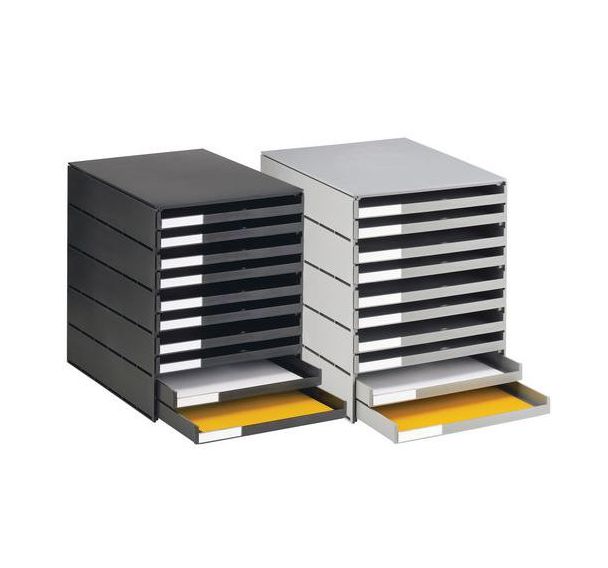 Module de classement - 10 tiroirs - Styroval pro éco