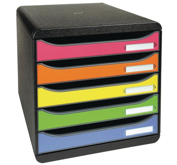 Module de classement Big Box Plus Arlequin 5 Tiroirs - Exacompta