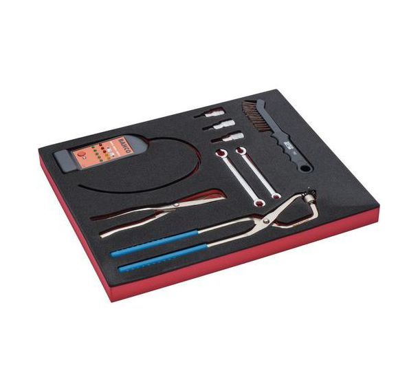Module jeu brosse/clés polygonales 9 pièces