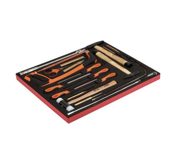 Module jeu outils frappe et limes 19 pièces