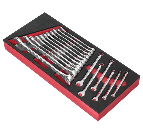 Module mousse 17 clés mixtes OGV® de 6 à 24 mm