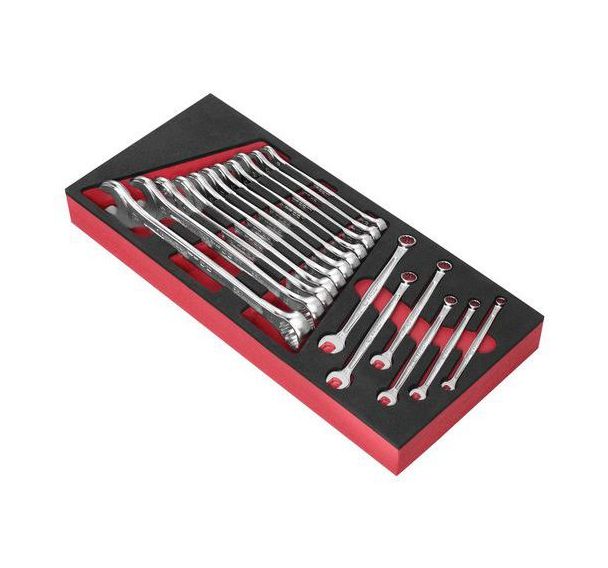 Module mousse 17 clés mixtes OGV® de 6 à 24 mm