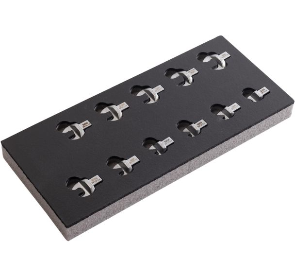 Module mousse 1/3 de 11 embouts dyna 14x18 fourche en mm