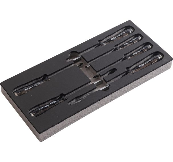 Module mousse 1/3 de 6 tournevis à frapper - Acétate - FE PZ