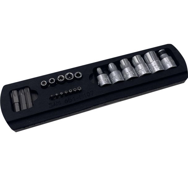 Module mousse 1/3 de douilles et douilles tournevis