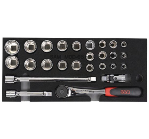 Module mousse 22 outils 1/2'' en pouce