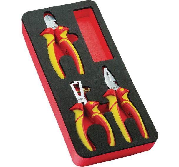 Module mousse 3 pinces isolees