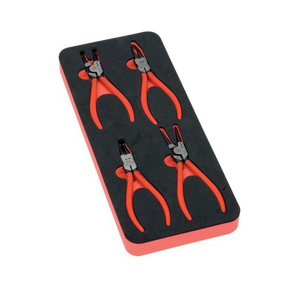 Module mousse 4 pinces circlips