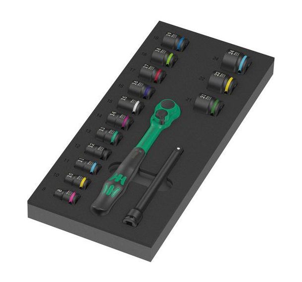 Module mousse 9724 jeu de cliquet 8010 B Zyklop Comfort