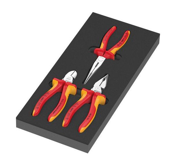 Module mousse 9784 jeu de pinces KNIPEX VDE 1