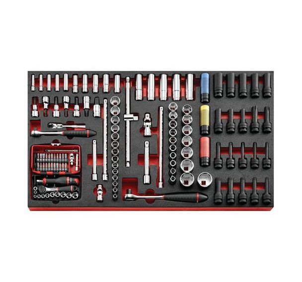 Module mousse douilles avec outils n°1/4 pour CM.XLPF
