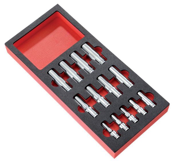 Module mousse douilles longues 6 pans