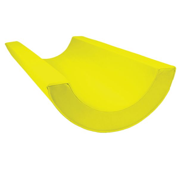 Module mousse incurvé jaune