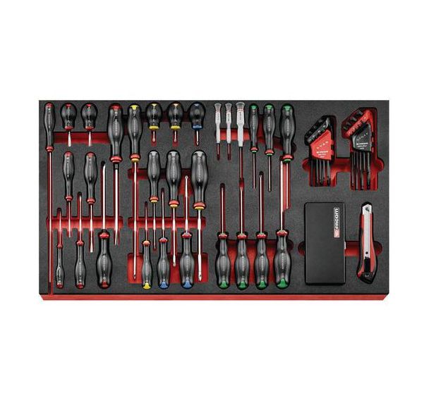 Module mousse vissage avec outils n°3/4 pour CM.XLPF