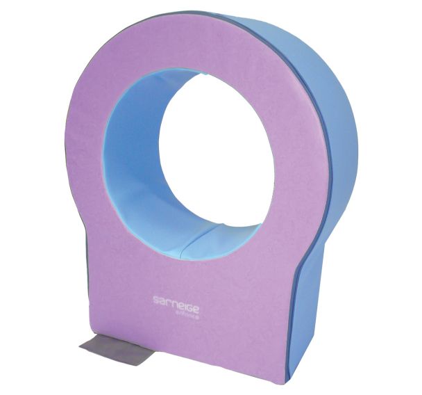 Module passage tunnel bleu ciel/lilas