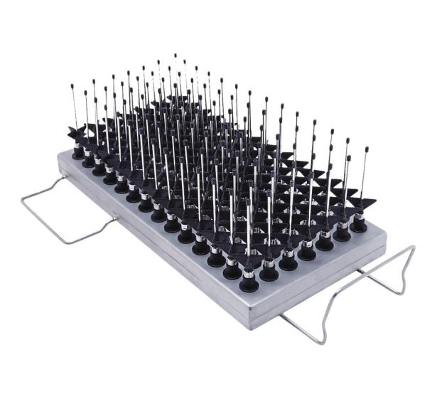 Module pour 98 tubes à essais pour laveur désinfecteur de laboratoire