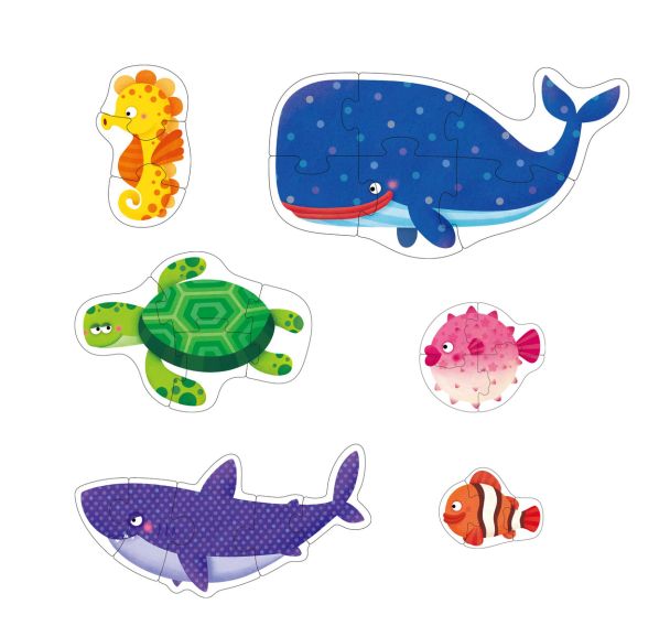 Mon premier puzzle animaux marins