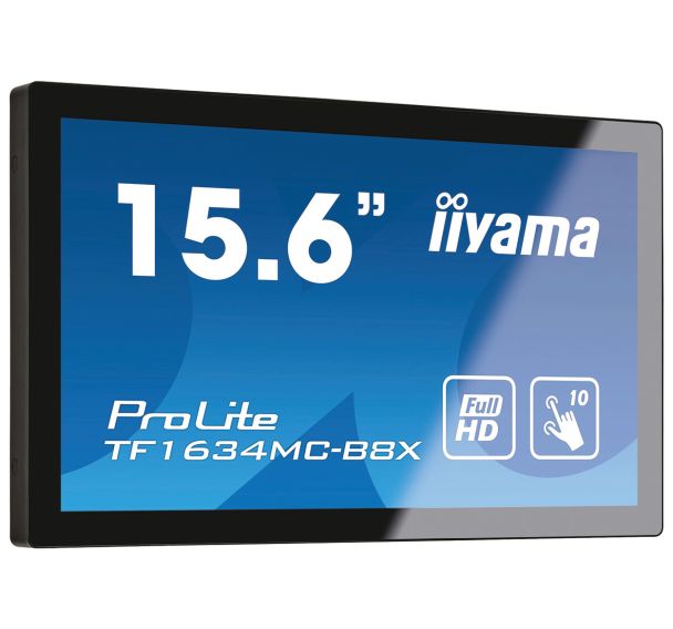 Moniteur 15,6'' LCD LED tactile ProLite TF1634MC-B8X - iiyama