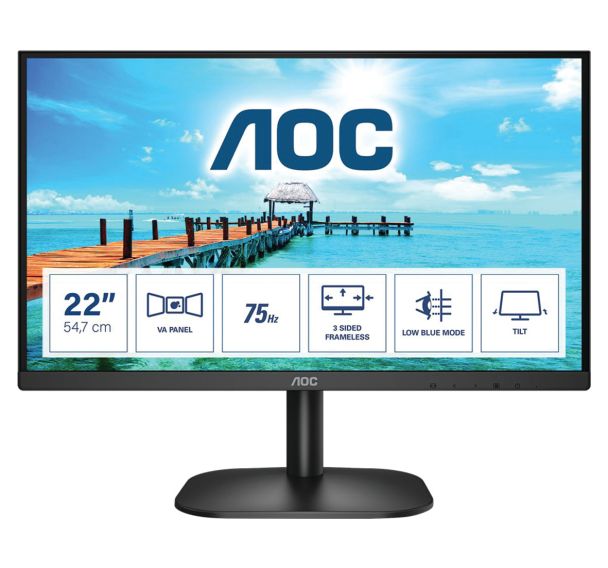 Moniteur 22'' 22B2H/EU - AOC