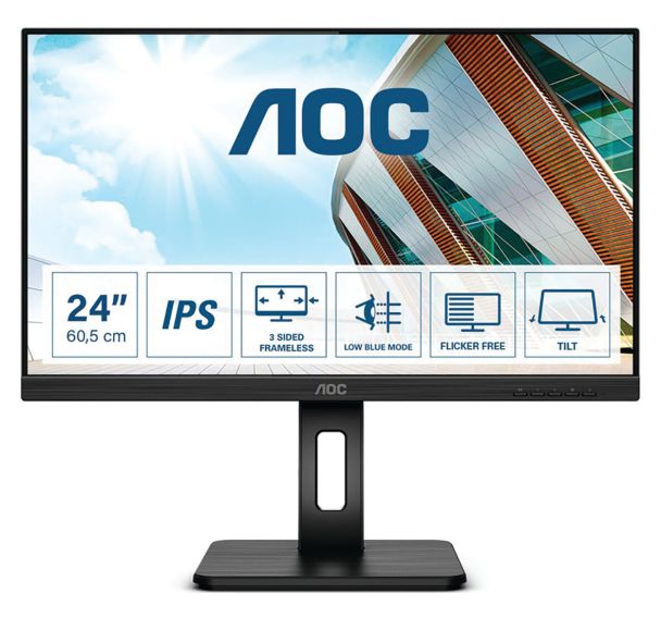 Moniteur 24'' LCD LED 24P2Q - AOC