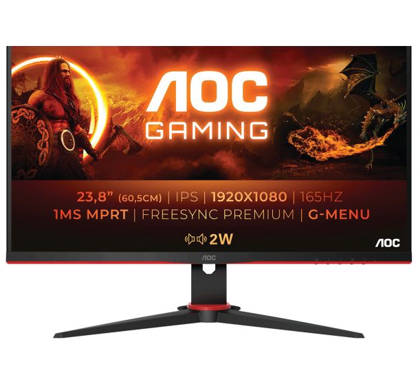 Moniteur 24'' LCD LED Gaming 300 cd/m - AOC