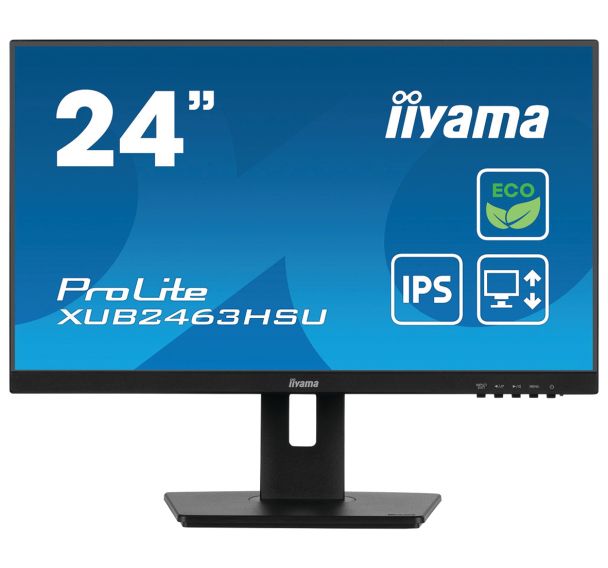 Moniteur 24'' LCD LED ProLite XUB2463HSU-B1 - iiyama