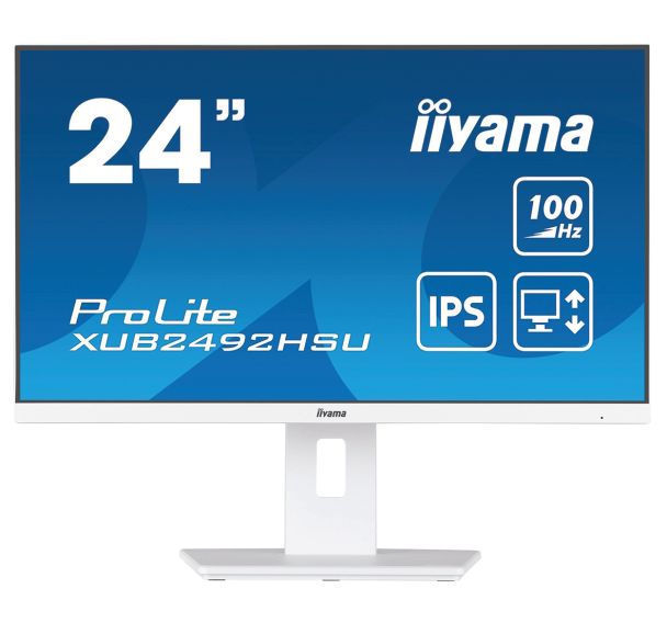 Moniteur 24'' LCD LED ProLite XUB2492HSU-W6 - iiyama