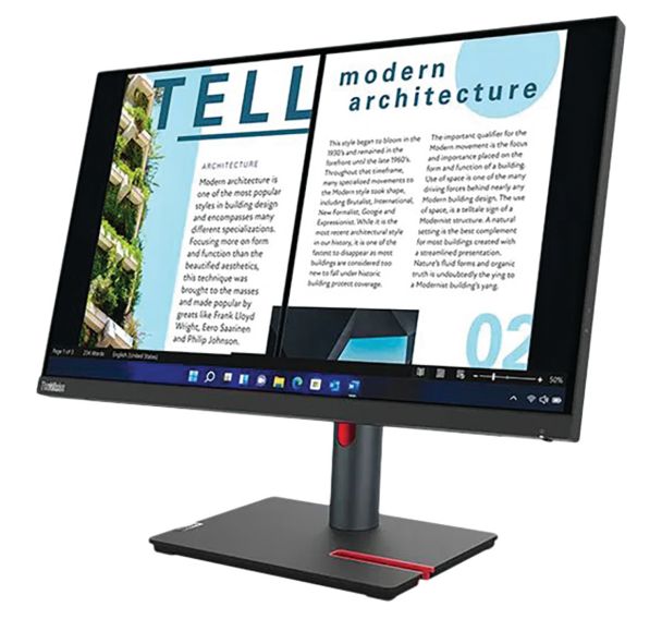 Moniteur 24'' ThinkVision P24h-30 - Lenovo