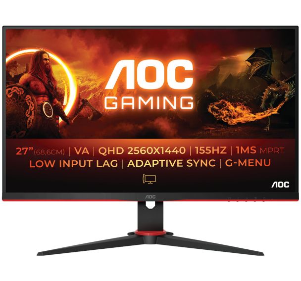 Moniteur 27'' Gaming Q27G2E/BK - AOC