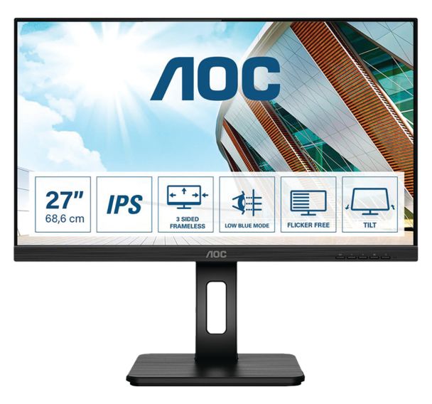 Moniteur 27'' LCD LED 27P2Q - AOC