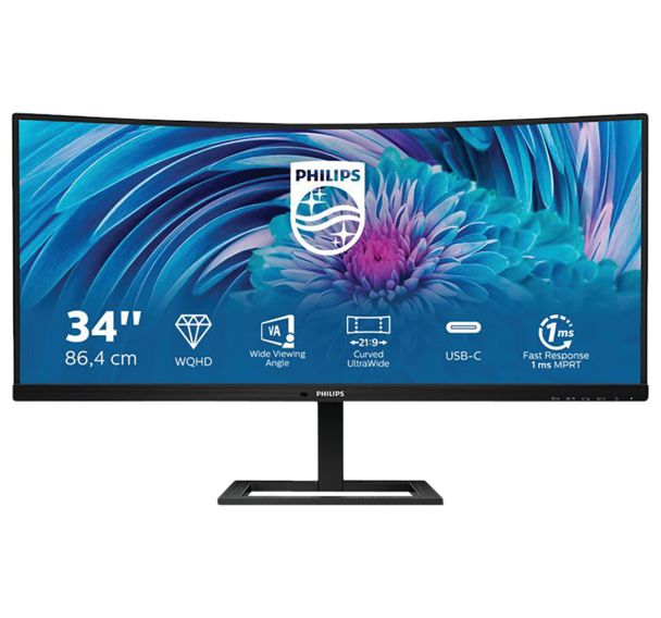 Moniteur 34'' E-line 346E2CUAE - Philips