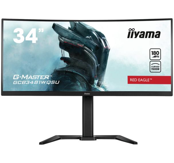 Moniteur 34'' G-MASTER Red Eagle GCB3481WQSU-B1 - Iiyama