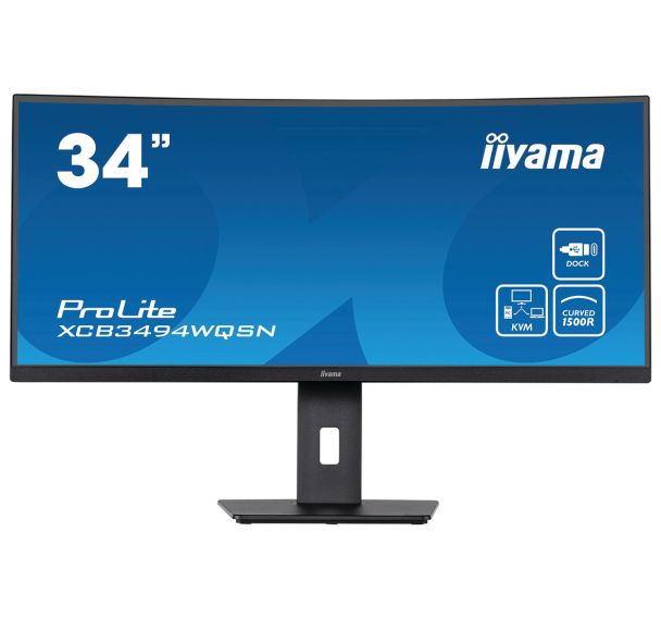 Moniteur 34'' LCD LED ProLite XCB3494WQSN-B5 - iiyama